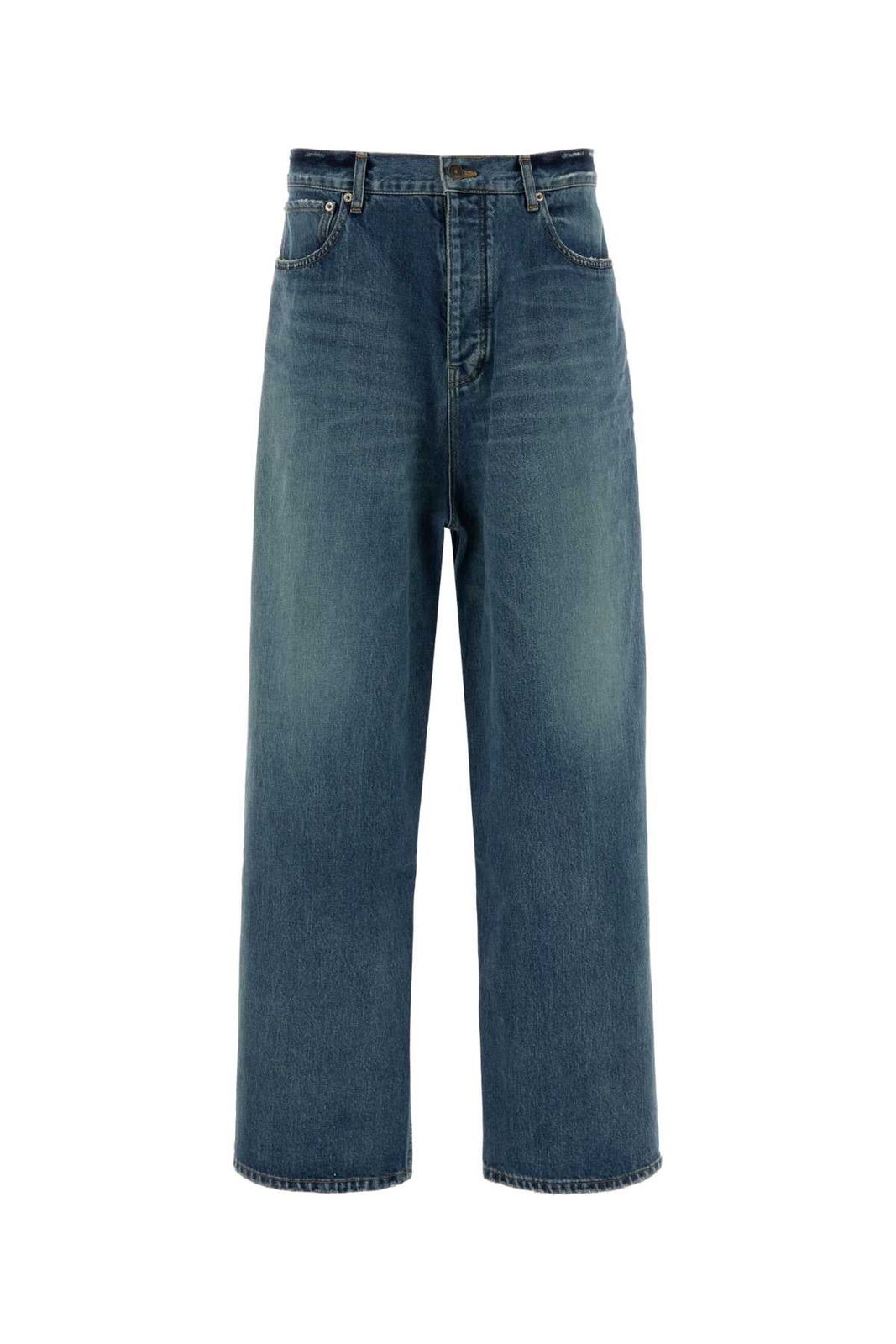 【新品・最安値】Balenciaga Baggy fit jeans DARK BLUE 正規品 スキニーデニム 84,700円