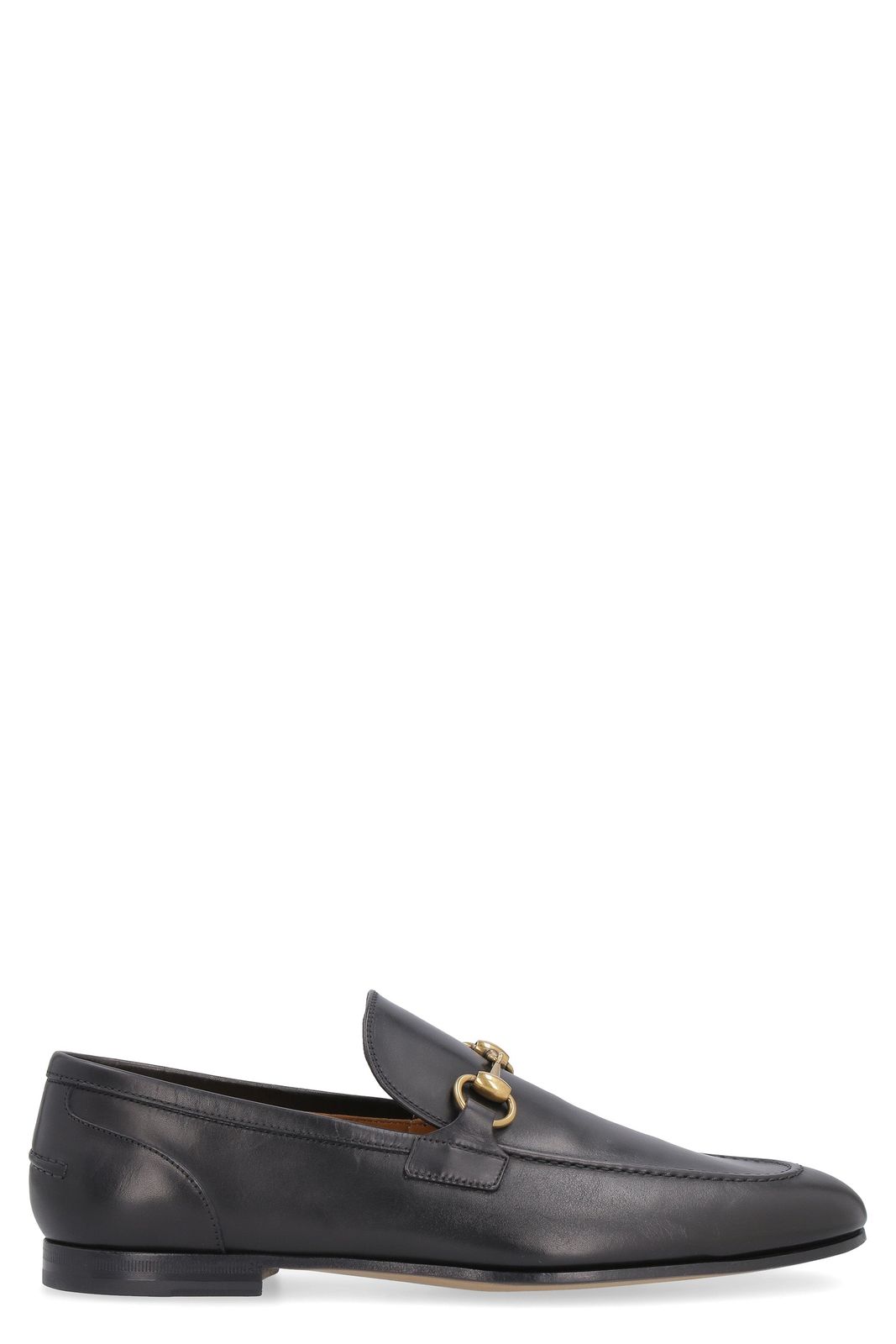 【新品・最安値】Gucci Jordaan leather loafers with horsebit 正規品 ローファー 62,590円