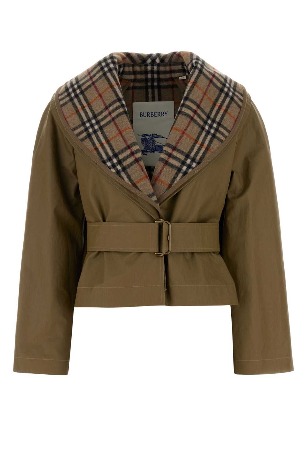 【新品・最安値】Burberry Carlton short LICHEN 正規品 Gジャン・デニムジャケット・カバーオール