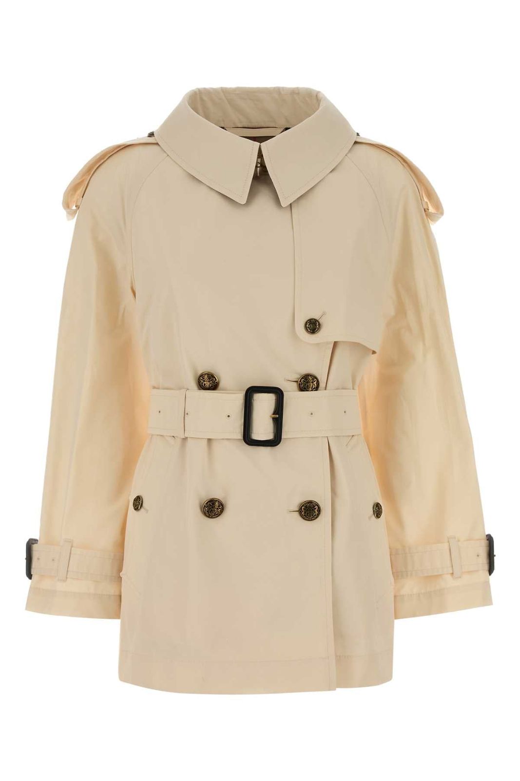 【新品・最安値】Burberry Fitzrovia bl shrt CERAMICWHITE 正規品 トレンチコート・スプリングコート