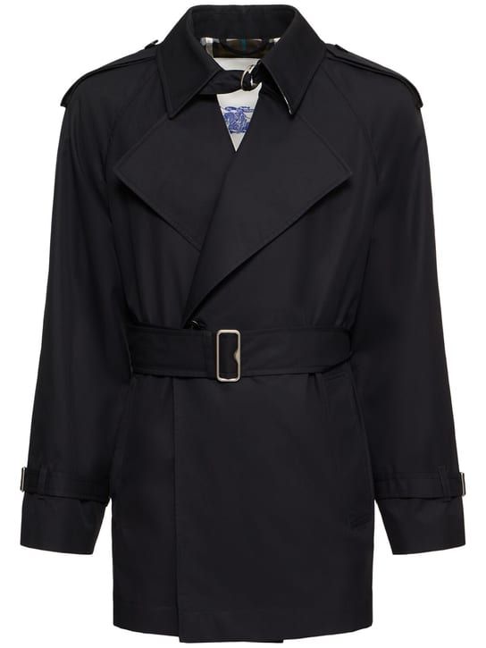【新品・最安値】Burberry Kensington sht org 2 BLACK 正規品 トレンチコート・スプリングコート 158,350円
