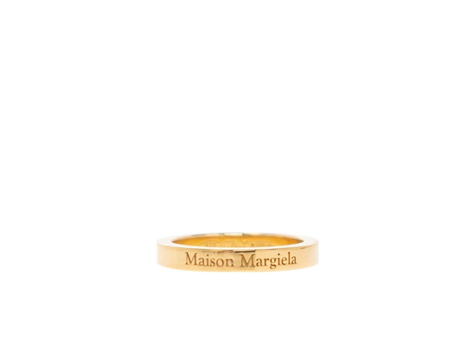 【新品・最安値】Maison Margiela Logo reference ring 3 mm 950 正規品 イヤリング