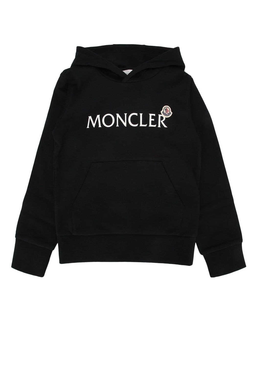 【新品・最安値】Moncler Jr Hoodie sweater Black 正規品 ノースリーブ