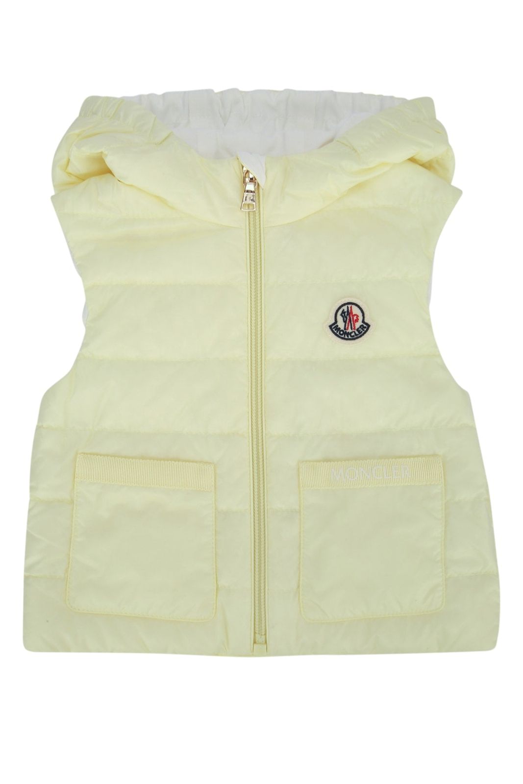 【新品・最安値】Moncler Jr Lia vest BANANAYELLOW 正規品 その他