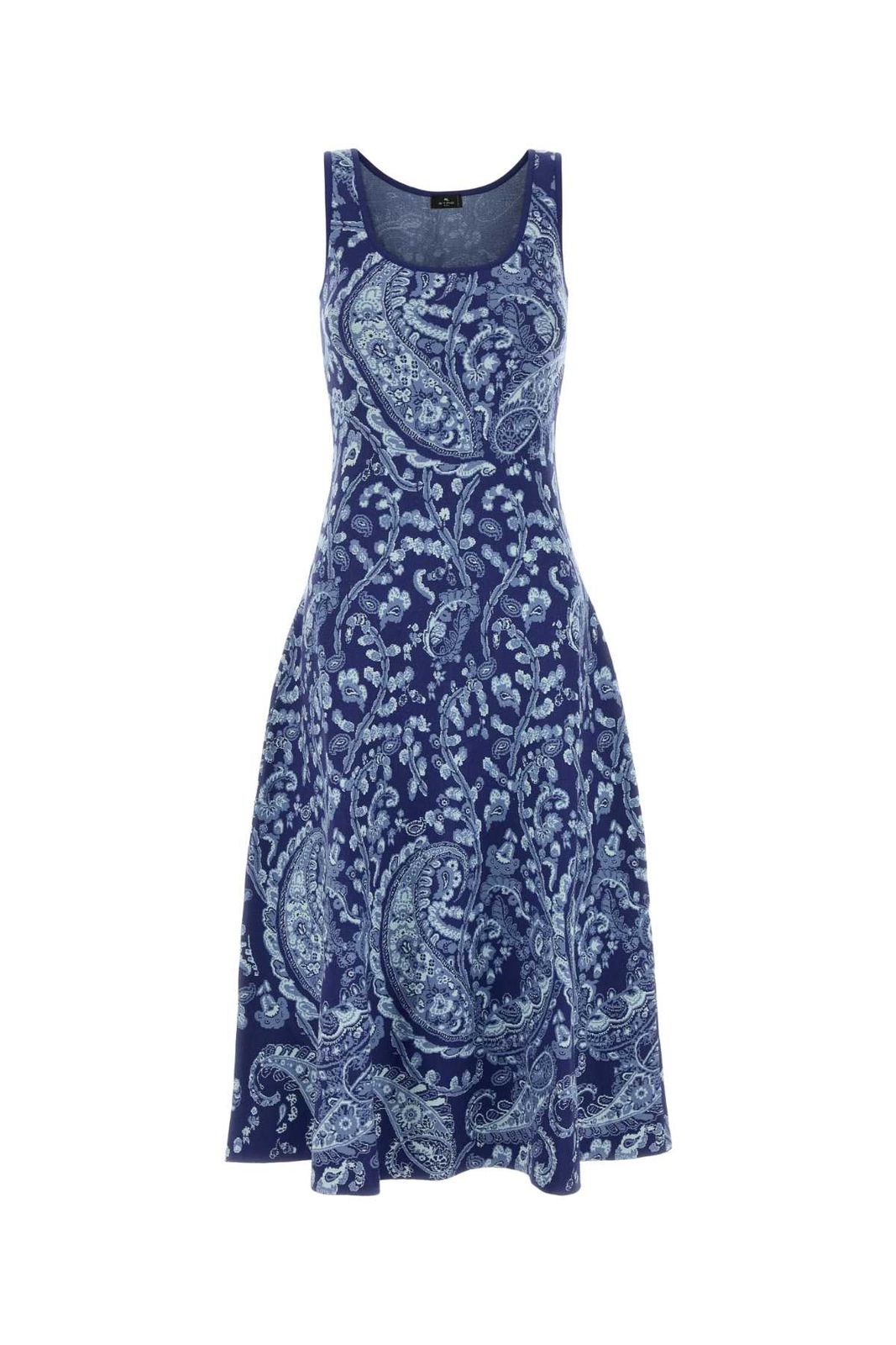 【新品・最安値】Etro Abito smanicato fantasia BLU 正規品 その他