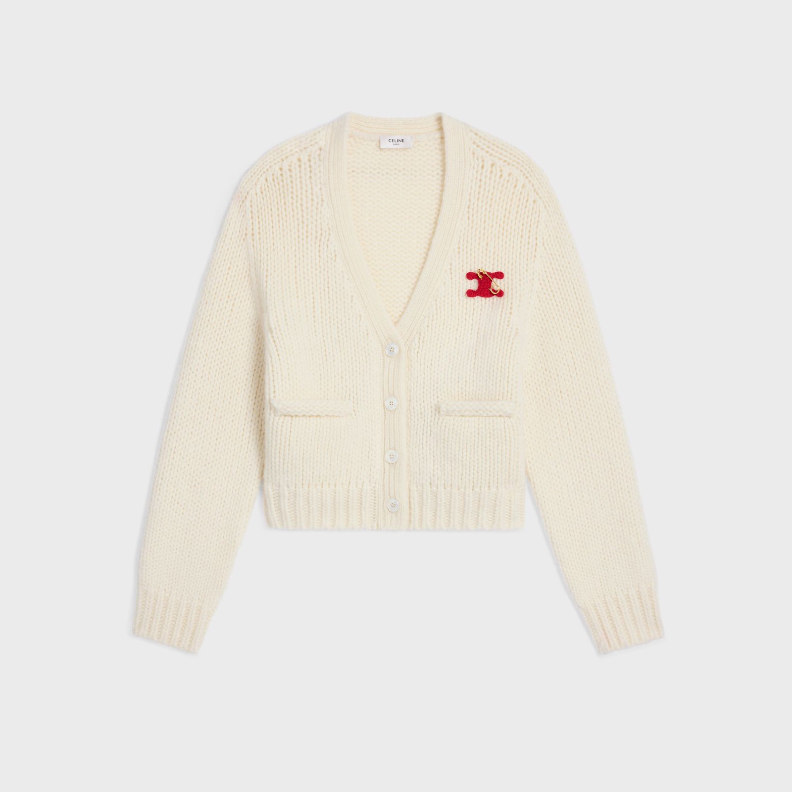 【新品・最安値】Celine Cardigan OFFWHITE 正規品 その他 130,350円
