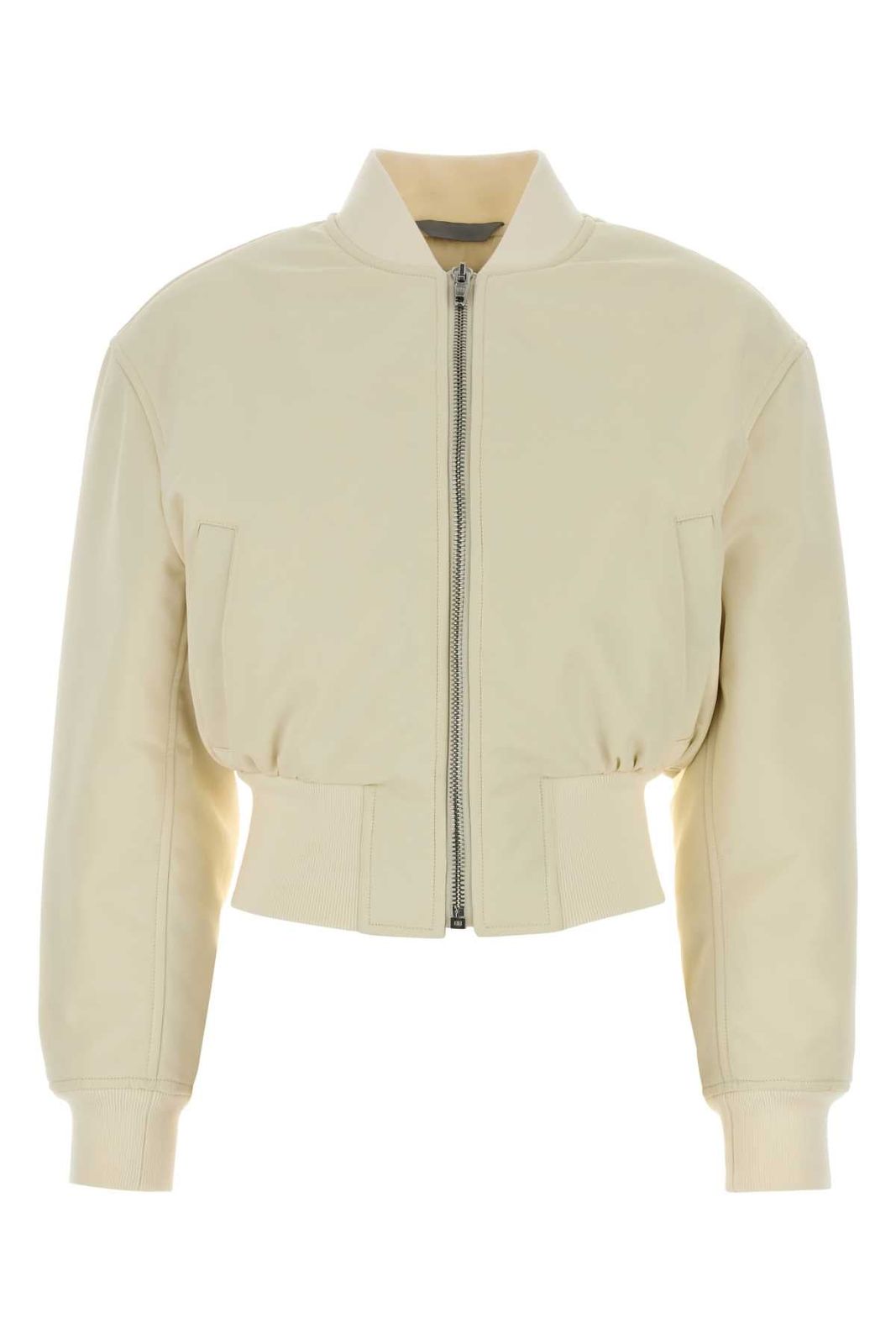 【新品・最安値】Balenciaga Cropped bomber IVORY 正規品 Gジャン・デニムジャケット・カバーオール 125,750円