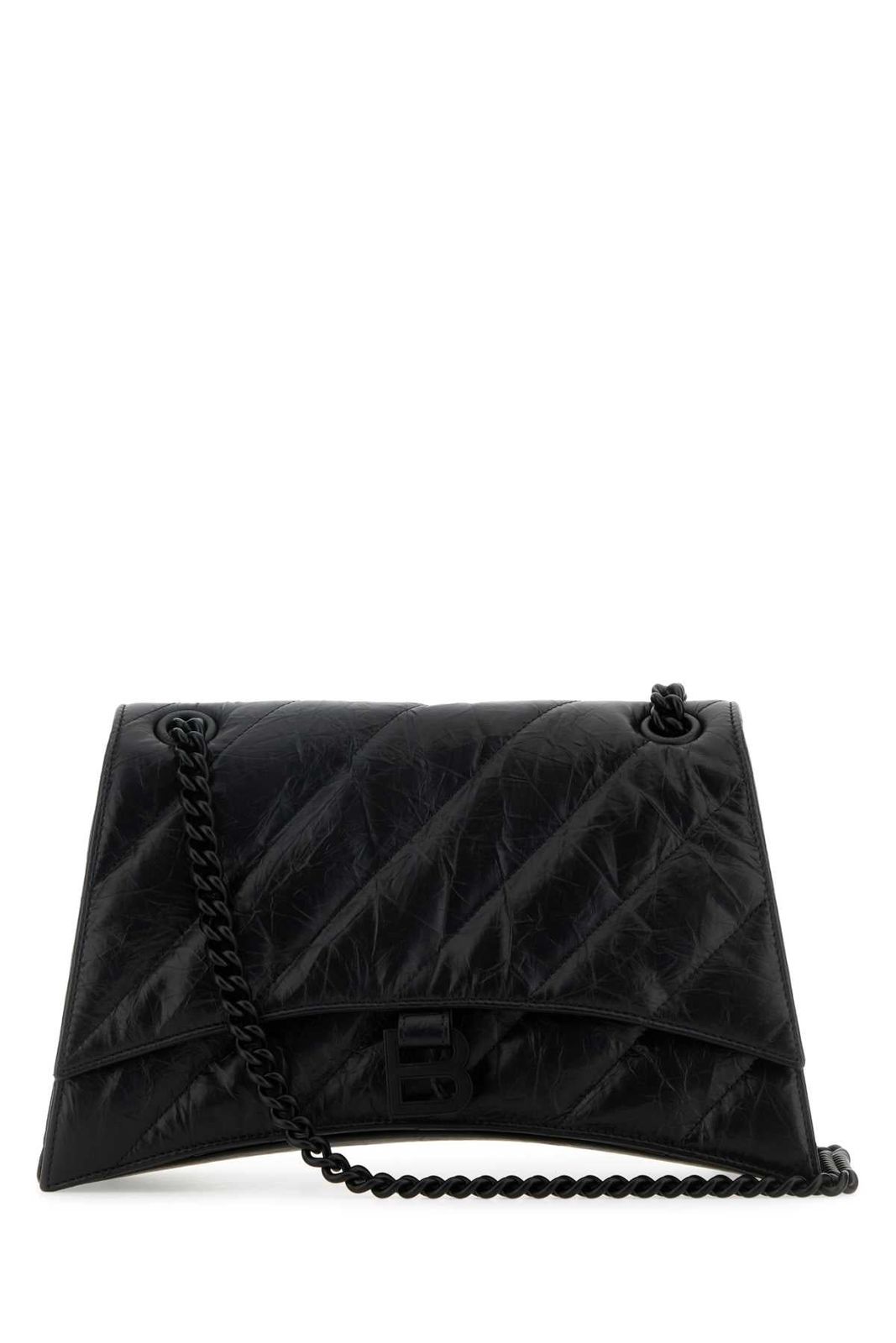【新品・最安値】Balenciaga Crush chain bag m Black 正規品 ショルダーバッグ