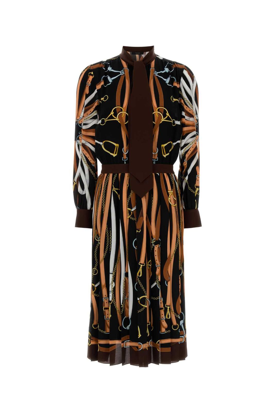 【新品・最安値】Gucci Dress BLACKBROWNMC 正規品 その他