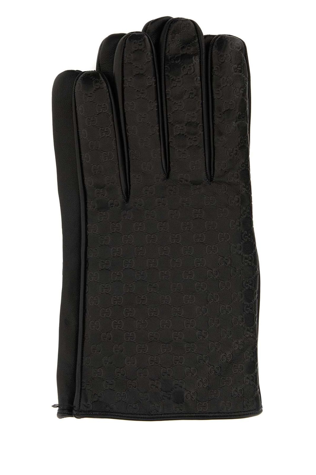 【新品・最安値】Gucci Gloves m new gg gloves BLACKVRV 正規品 手袋