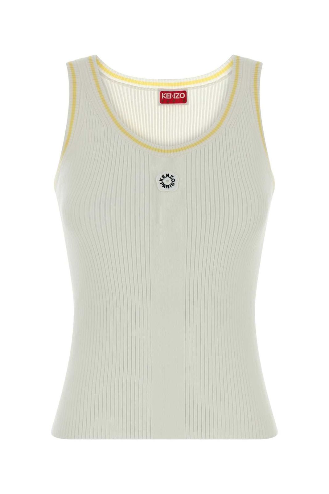 【新品・最安値】Kenzo Boke flower 2.0 rib tank top OFFWHITE 正規品 その他 26,390円
