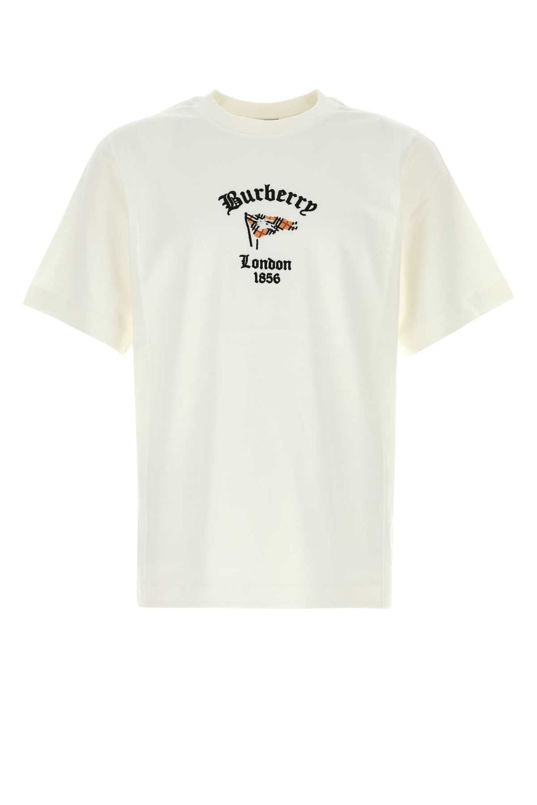 【新品・最安値】Burberry M:ryan bby flag:163419:b7078 CHALK 正規品 Tシャツ