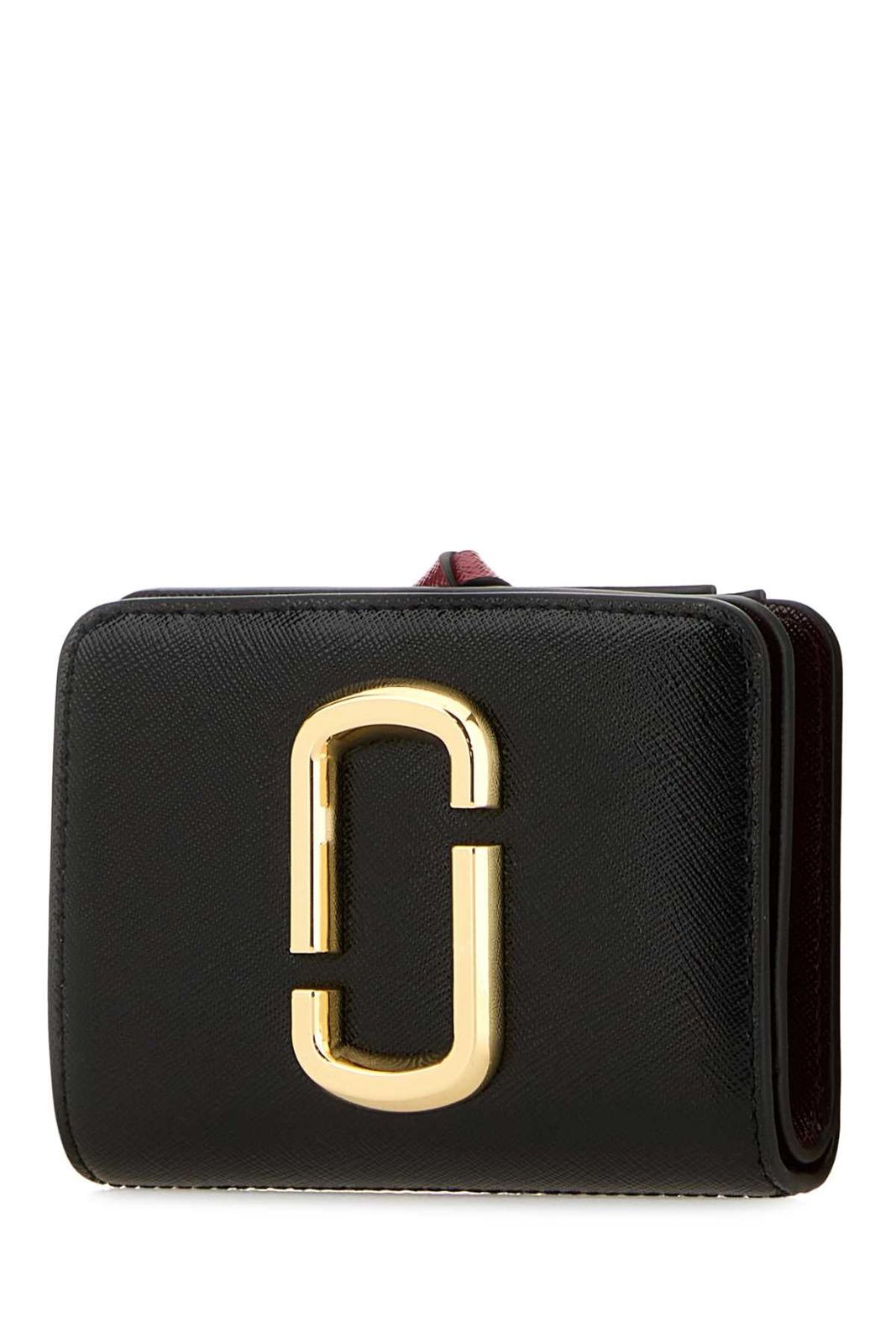 【新品・最安値】Marc Jacobs The mini compact wallet BLACKMULTI 正規品 三つ折り財布 16,875円