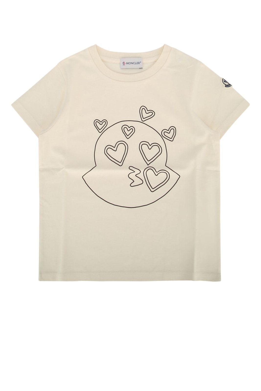 【新品・最安値】Moncler Jr Ss t-shirt 050 正規品 半袖(Tシャツ)