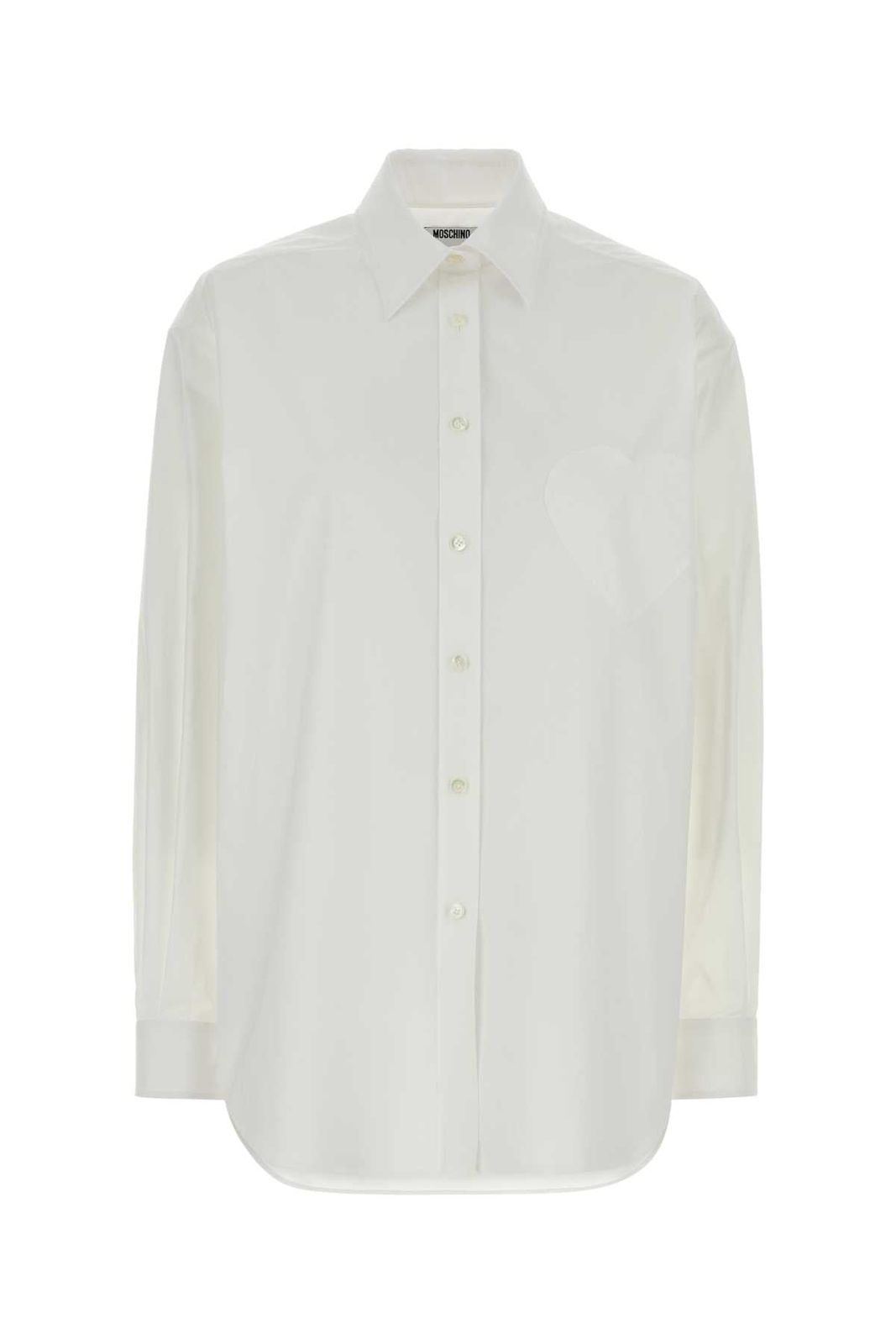 【新品・最安値】Moschino Shirt BIANCO 正規品 半袖(Tシャツ)