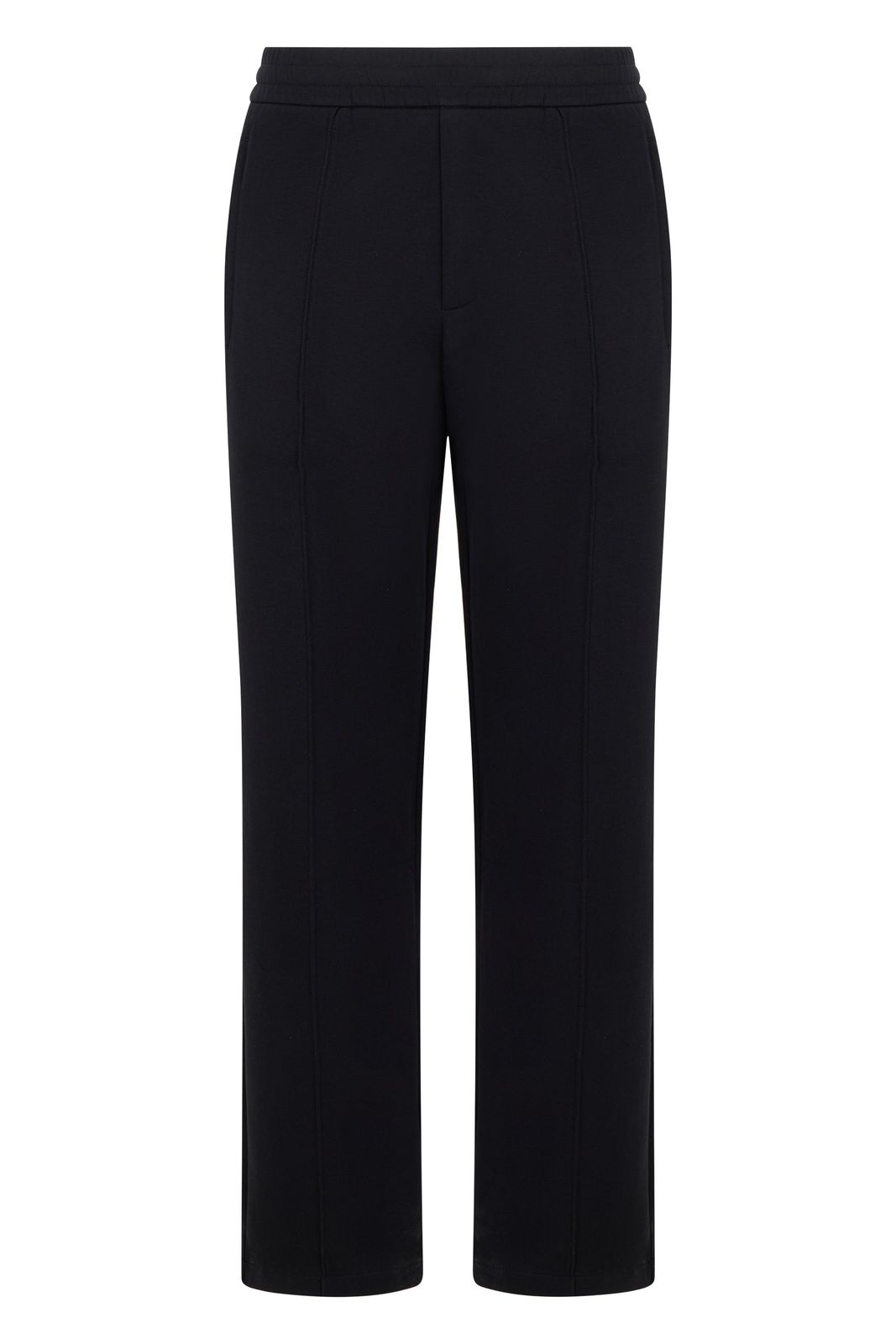 【新品・最安値】Emporio Armani Elegant black women's high-waisted pants 正規品 その他 16,790円