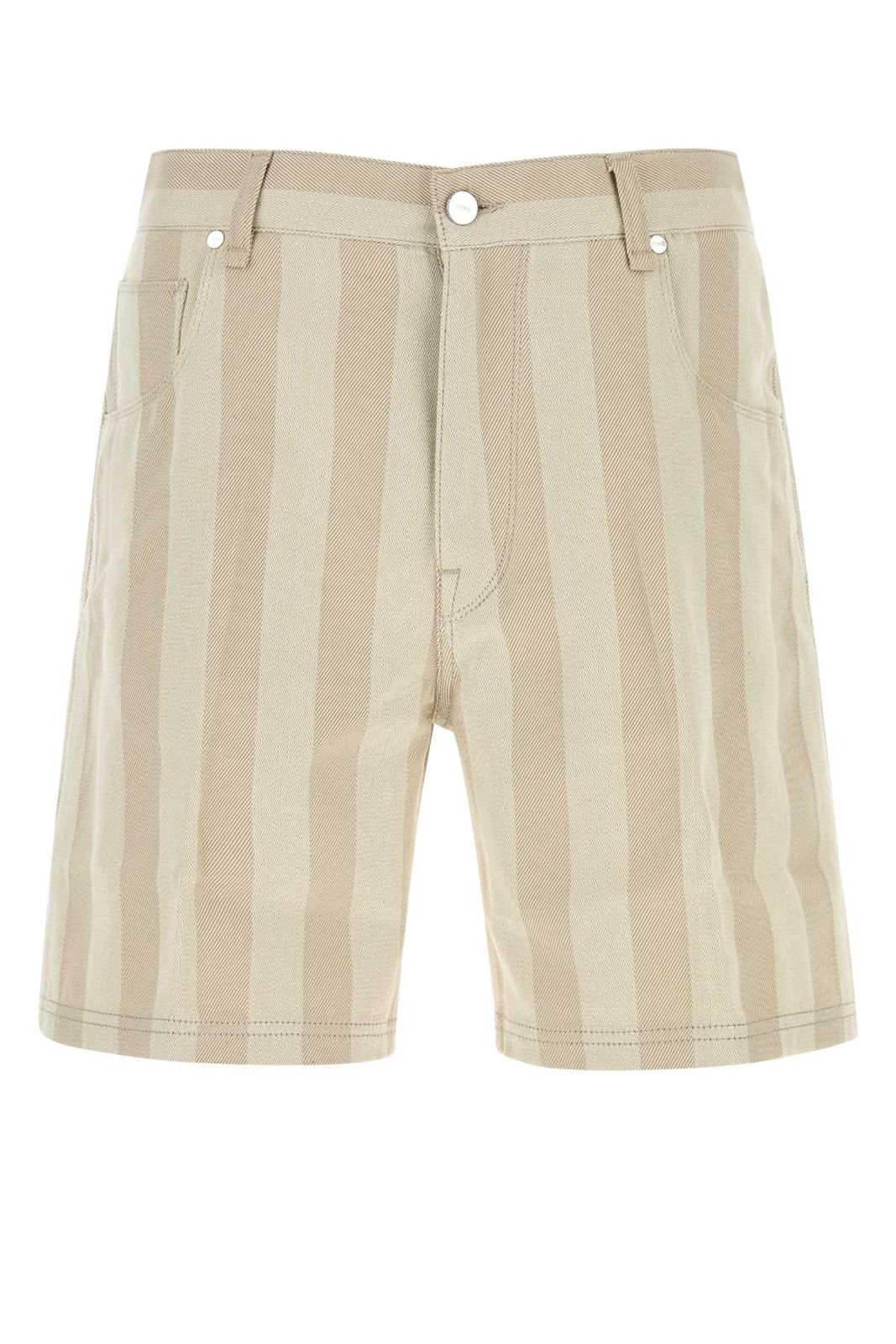 【新品・最安値】Fendi Bermuda regular herr. pequin NATURALE+ECRU' 正規品 その他 85,195円