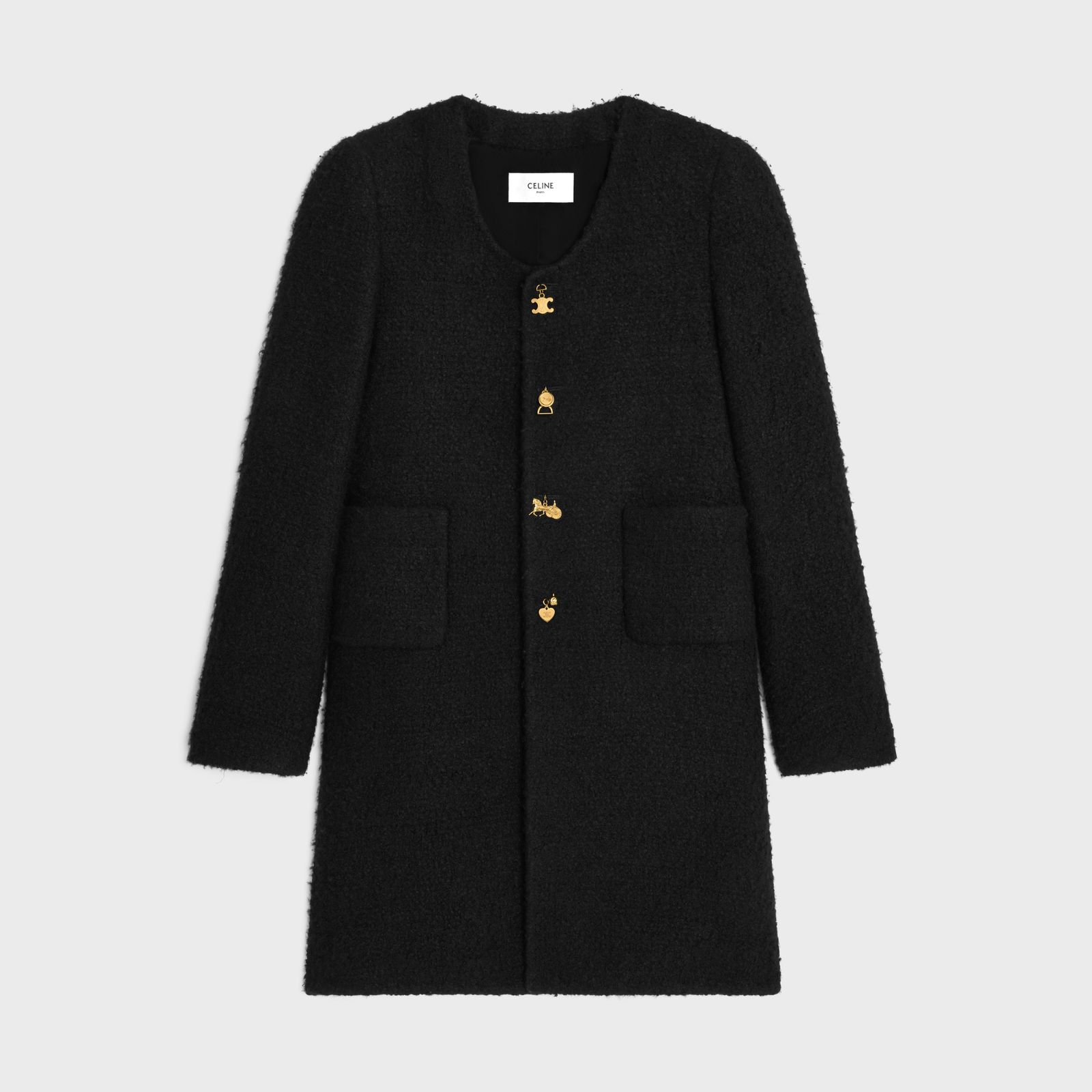 【新品・最安値】Celine Maggie coat Black 正規品 ダッフルコート