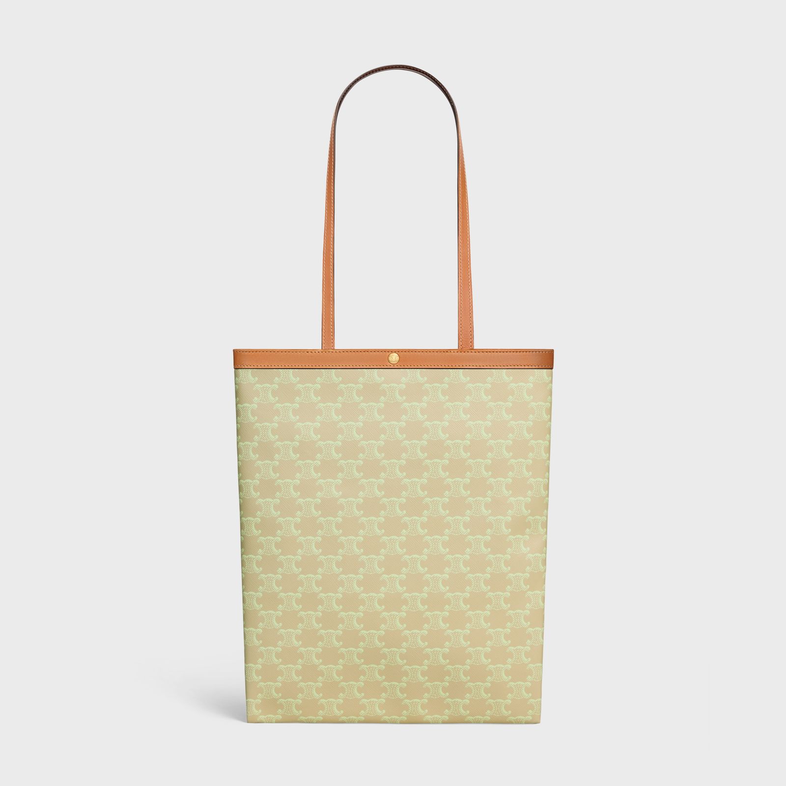 【新品・最安値】Celine Medium flat shopper SANDCASTLESOFTLIME 正規品 ハンドバッグ