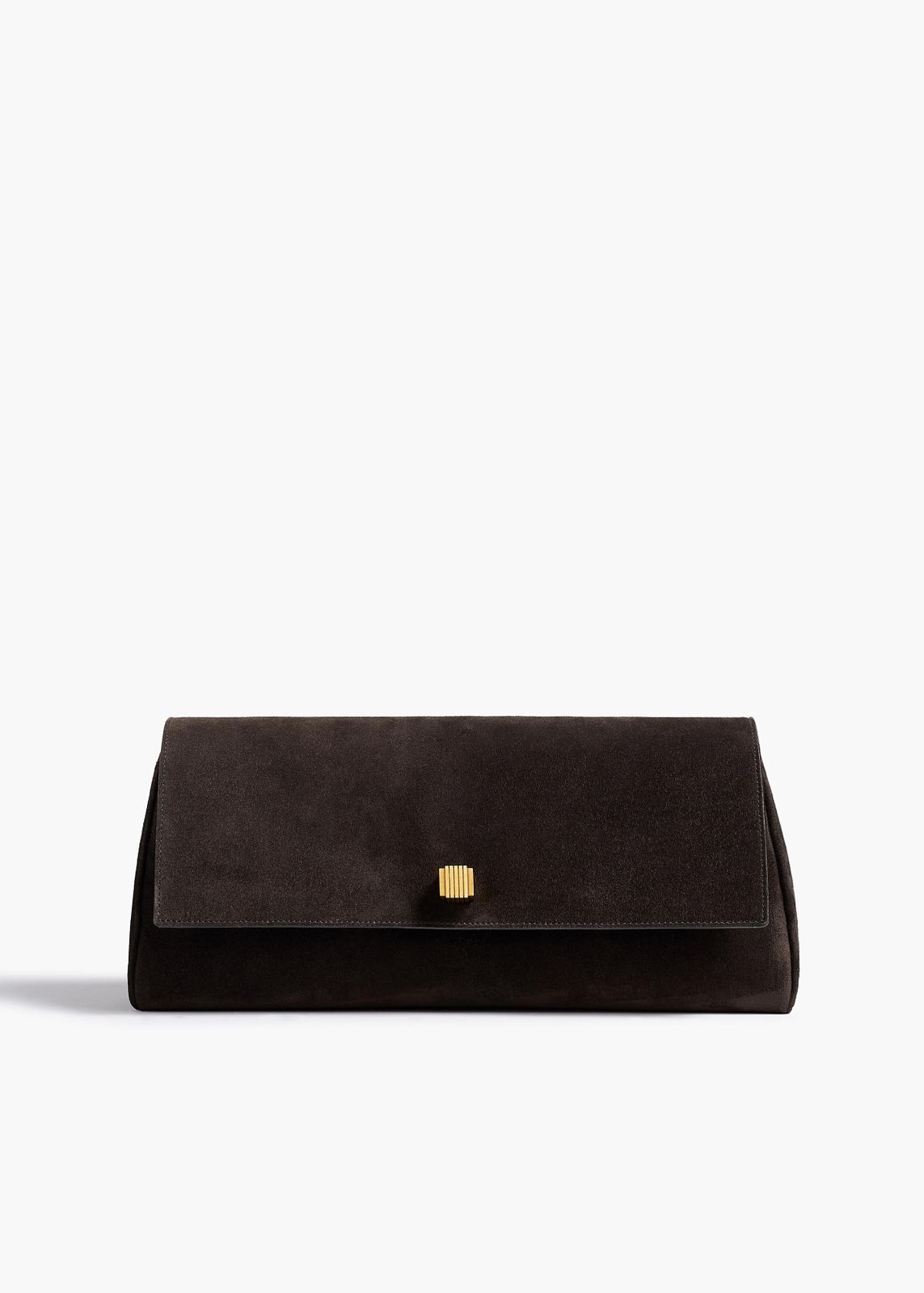 【新品・最安値】Khaite Audrey clutch DARKBROWN 正規品 クラッチバッグ