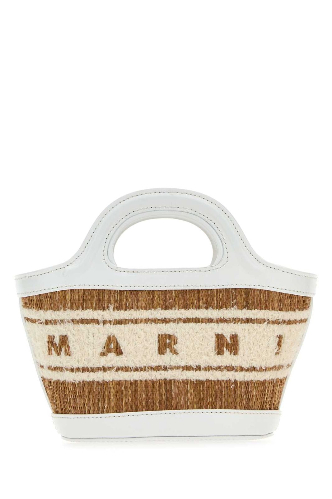 【新品・最安値】Marni Tropicalia micro ECRUWHITE 正規品 ハンドバッグ