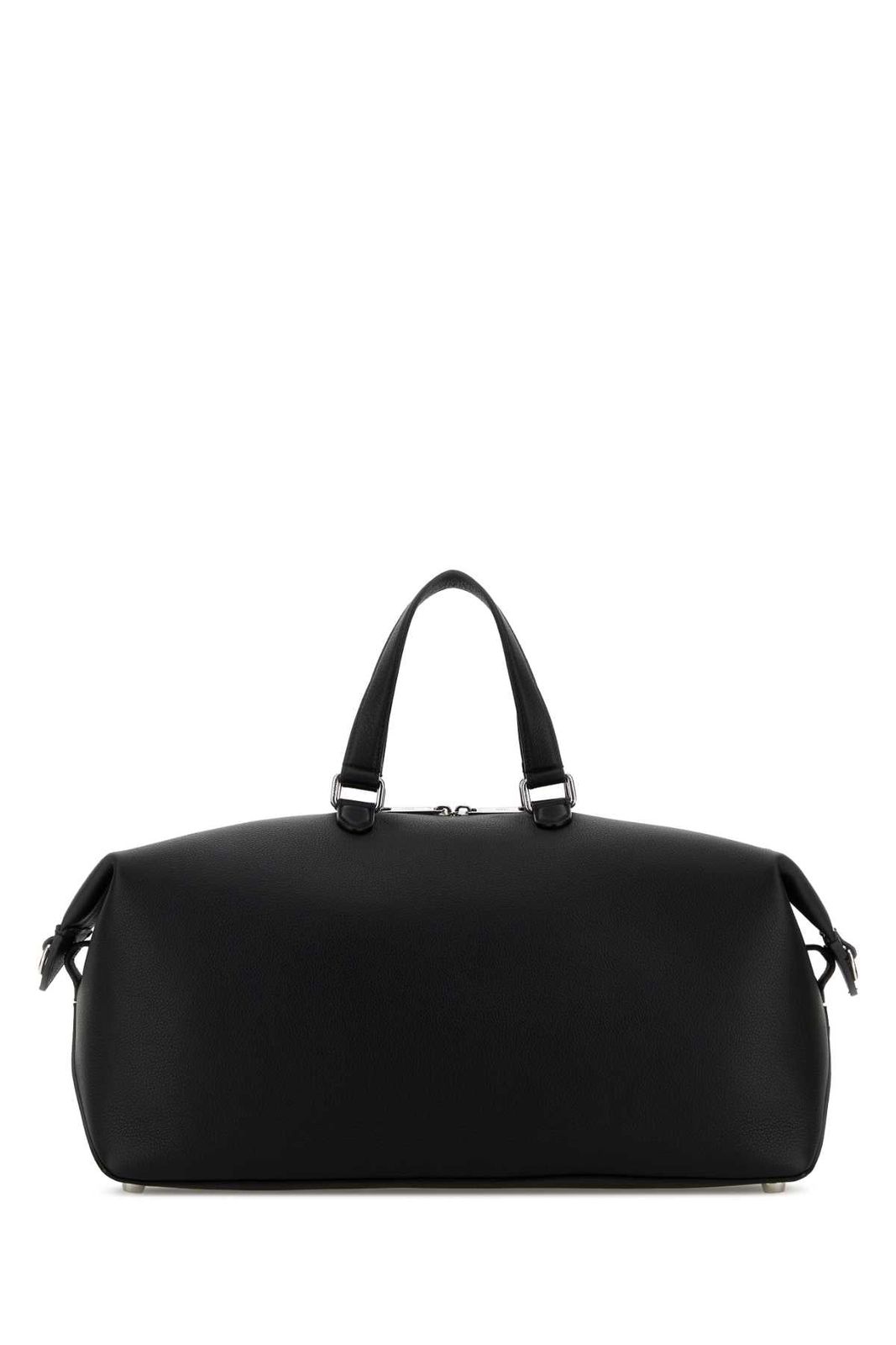 【新品・最安値】Fendi lui duffl vitello cher/f NERO+PALLADIO 正規品 ボストンバッグ・旅行用バッグ