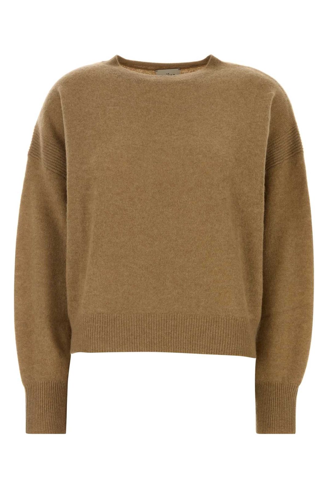【新品・最安値】Le Kasha Round neck sweater CAMEL 正規品 ノースリーブ