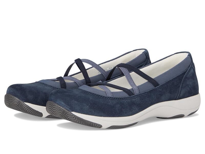 ダンスコ レディース シューズ ブーツ・レインブーツ Dansko Harper Navy Suede ネイビー