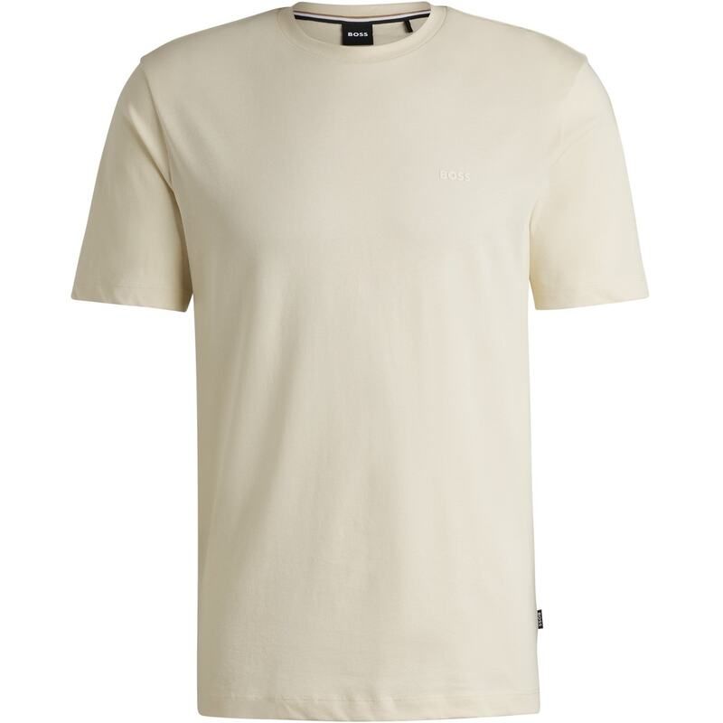 ボス メンズ トップス Tシャツ Boss Thompson 01 10241525 Open White 131 ホワイト