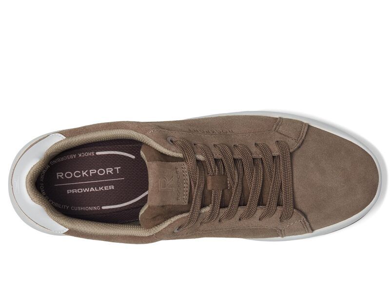 ロックポート レディース シューズ スニーカー Rockport Elara Taupe Suede トープ