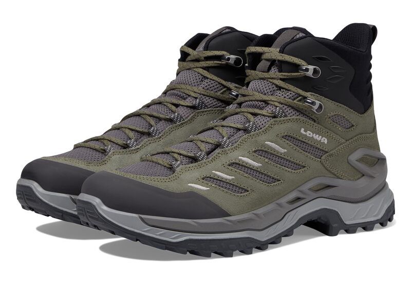 ロア レディース シューズ ブーツ・レインブーツ Lowa Innovo Mid SeaweedGrey グレー