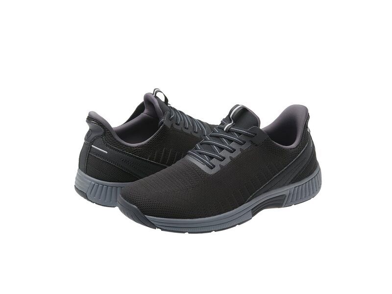 オルトフィート メンズ シューズ スニーカー Orthofeet Yari Black ブラック