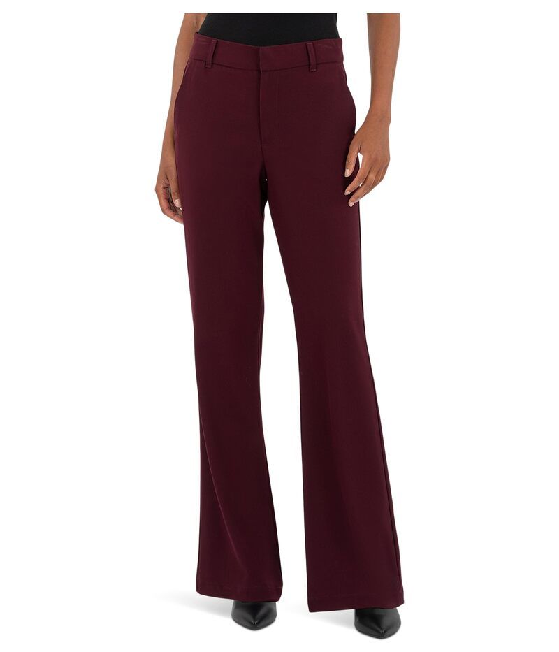 カットフロムザクロス レディース ボトムス デニムパンツ KUT from the Kloth Stella Highrise Flare With Trouser Pockets In Bordea 9,105円