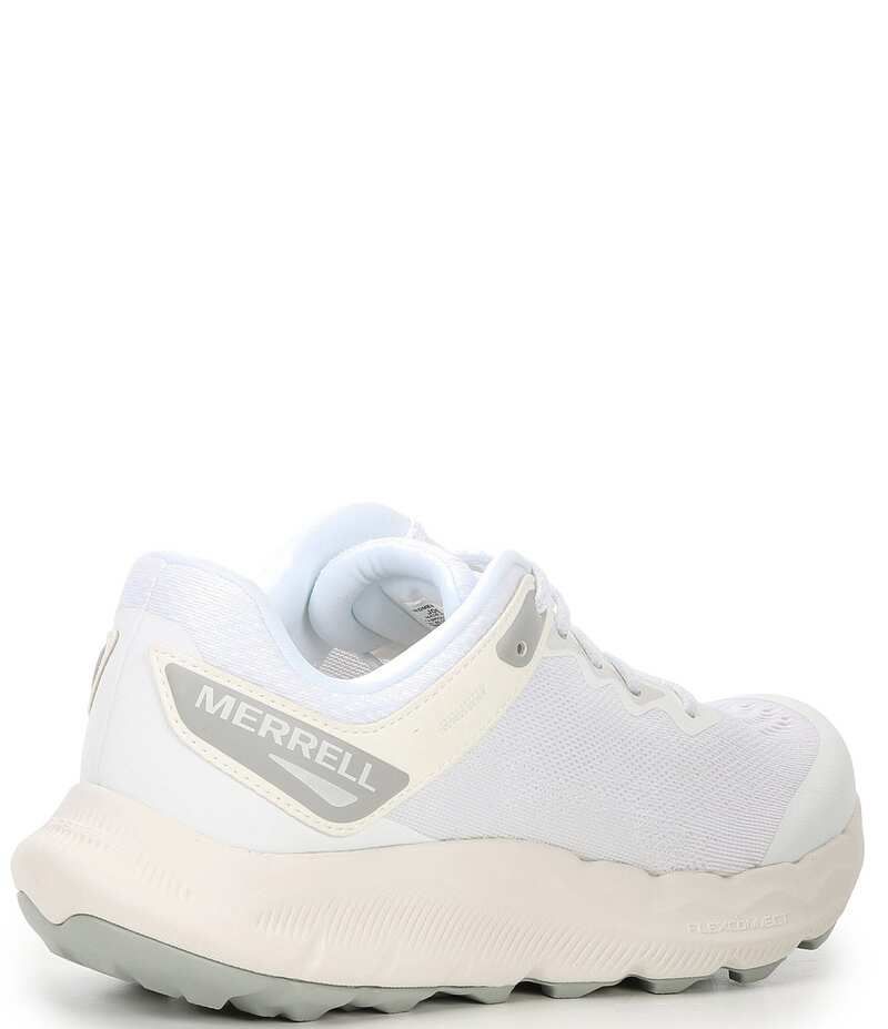 メレル レディース シューズ スニーカー メッシュ Merrell Womens Antora 4 Mesh Trail Sneakers WhitePigeon ホワイト