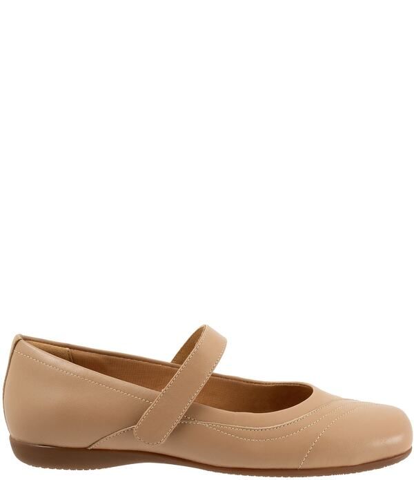 トロッターズ レディース シューズ パンプス レザー Trottersherese Leather Mary Jane Flats Beige ベージュ