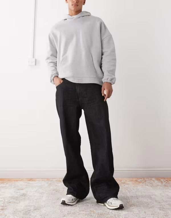 チープマンデー メンズ ボトムス デニムパンツ ジーンズ Cheap Monday Looser baggy jeans rinse wash RINSE WASH BLACK ブラック