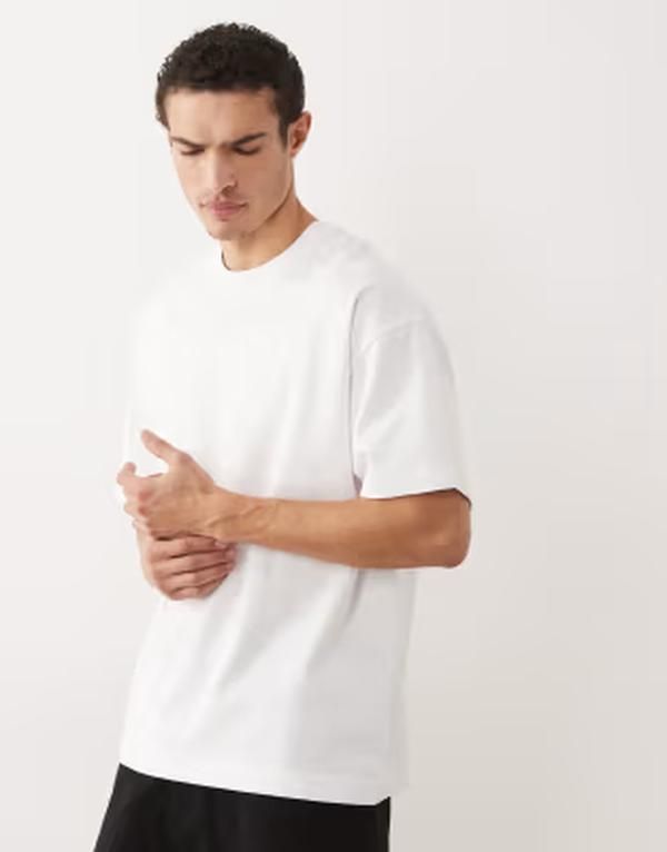 ジャック アンド ジョーンズ メンズ トップス Tシャツ Jack Jones oversized breathable tshirt White ホワイト 8,495円