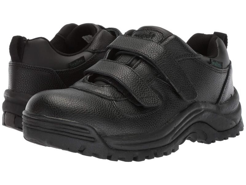 プロペット メンズ シューズ ブーツ・レインブーツ Propet Cliff Walker Low Strap Black Grain ブラック