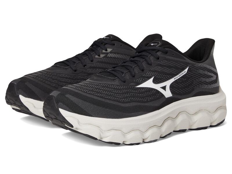 ミズノ メンズ シューズ スニーカー Mizuno Wave Horizon 8 2E BlackWhite ホワイト 23,100円