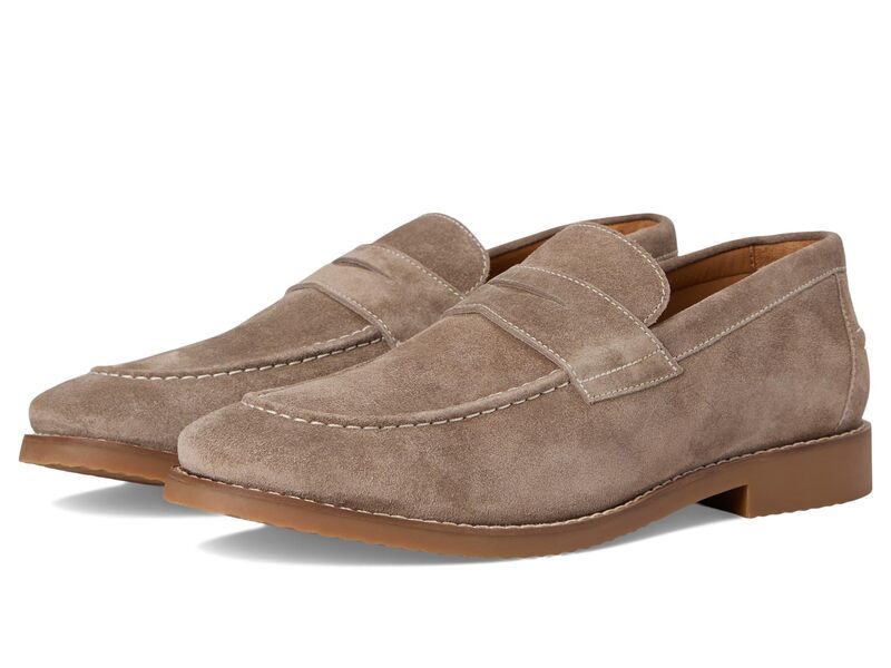 ジョニー オー メンズ シューズ スリッポン・ローファー スエード johnnieO JFlex Penny Suede Stone ストーン