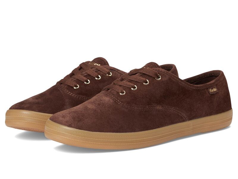 ケッズ レディース シューズ スニーカー レース Keds Champion Luxe LaceUp Chocolate Luxe チョコレート