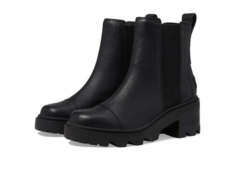 ソレル レディース シューズ ブーツ・レインブーツ チェルシー SOREL Joan Now Chelsea BlackBlack ブラック