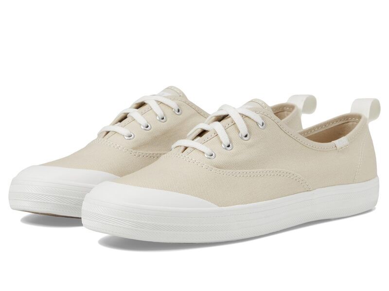 ケッズ レディース シューズ スニーカー キャップ レース Keds Champion Toe Cap Lace Up Oatmeal Canvas オートミール