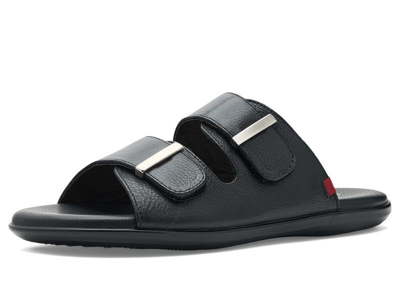 マークジョセフニューヨーク メンズ シューズ サンダル Marc Joseph New York Greene Ave Black Grainy ブラック