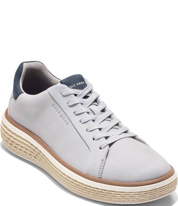コールハーン メンズ シューズ スニーカー Cole Haan Mens GrandPro Court SKYWEAVE Sneakers Harbor MistNavy BlazerIvory アイ