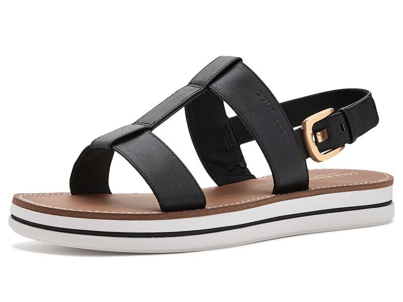 コールハーン レディース シューズ サンダル Cole Haan Pinch Longweekender Sandals Black Leather ブラック 24,708円