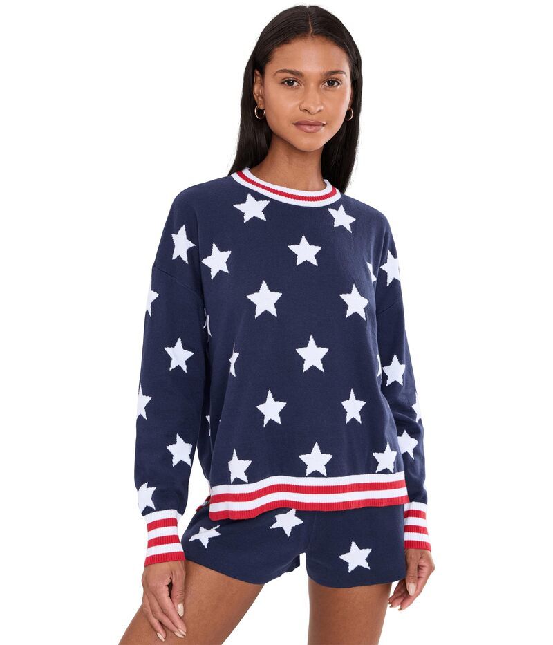 ビーチライオット レディース アウター ニット・セーター Beach Riot Cal Sweater Twilight Stars