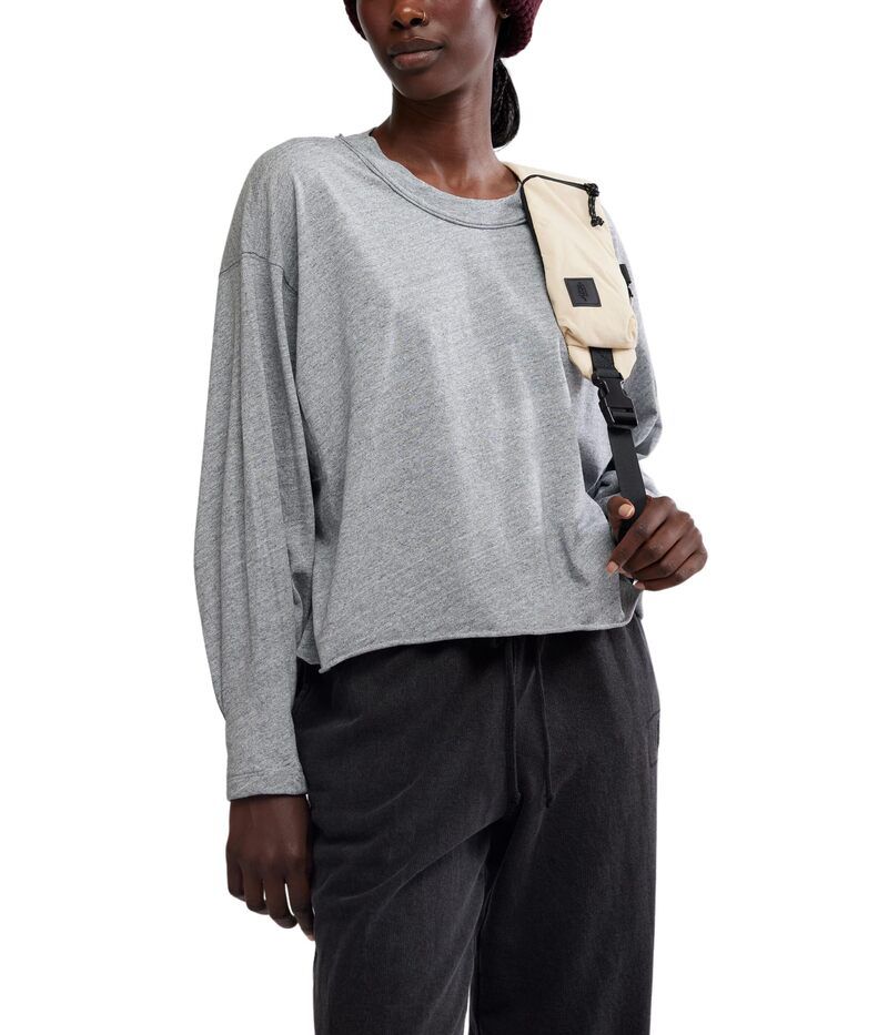フリーピープル レディース トップス シャツ FP Movement Inspire Layer Iss Heather Grey グレー