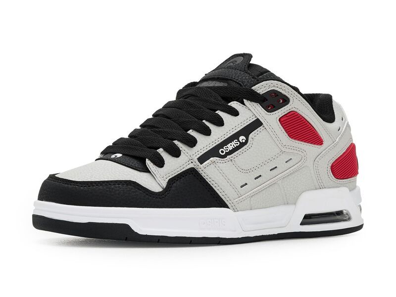 オサイラス メンズ シューズ スニーカー Osiris Peril GreyBlackRed ブラック