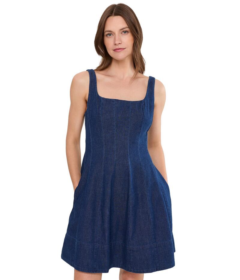 カットフロムザクロス レディース トップス ワンピース Kut From The Kloth Amelie Fit and Flare Dress Renovate
